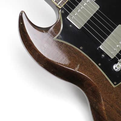 1971 Gibson SG Standard - Walnut Finish - Stop Tail Angus Young Vibe - Large Pickguard image 18