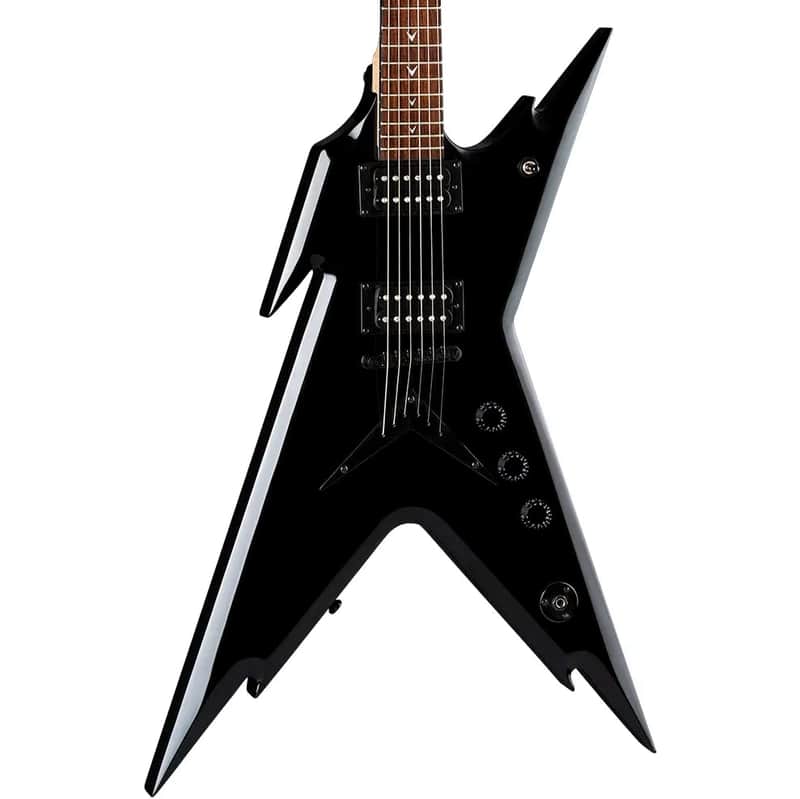 Dean Guitars Razorback X Electric Guitar - Classic Black image 1