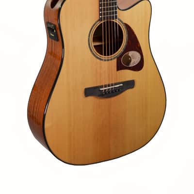 Ibanez Advanced Acoustic Design Series AAD51CE-NT Acoustic/Electric Guitar – Natural Gloss 2026 - Natural Gloss Finish image 8