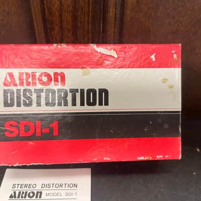 Vintage 80s Made in Japan  Arion SDI-1 Dual Out / Stereo Distortion Pedal image 5