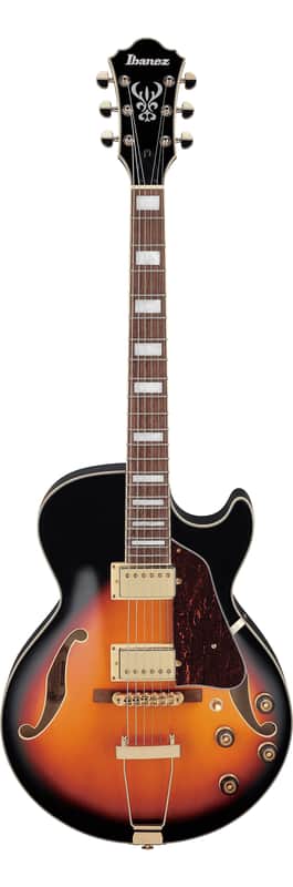 Ibanez Artcore Series AG75 Semi-Hollow Body Electric Guitar in Brown Sunburst image 1