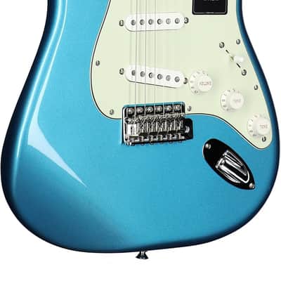 Fender Vintera II '60s Stratocaster  Rosewood Fingerboard (with Gig Bag), Lake Placid Blue image 3