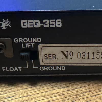 Gemsound Geq-356 15 x 15 band graphic equalizer image 4