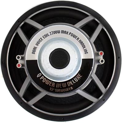 Q-POWER - QP15 - 15" 4400 Watt Deluxe Series DVC Car Audio Subwoofer image 4