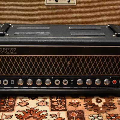 Vintage 1966 Vox UL4120 JMI Bass Guitar Amplifier Head w/ Flightcase SERVICED image 2