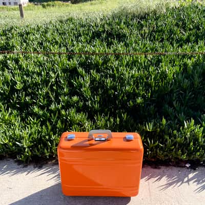 BPNYC ZERO Halliburton Eurorack Modular Travel Case 9U 96hp "ORANGE" image 18