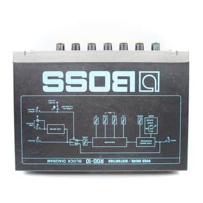 Boss ROD-10 Overdrive / Distortion With Power Supply Made in Japan Micro Rack Series Guitar Effect Processor image 10