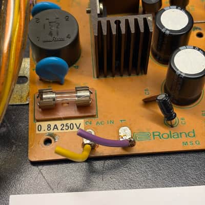 ORIGINAL Roland Power Assembly (Transformer, PSU Board, Voltage Selector) (22455367U0 & ESE-37811) for MSQ-700 image 5