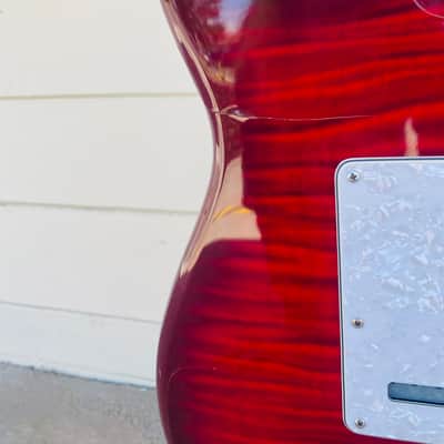 FENDER 50'S STRATOCASTER REISSUE CPF ELECTRIC GUITAR W/ CASE - 1993 image 13