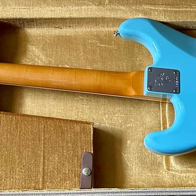 2024 Fender Eric Johnson Rosewood Stratocaster Tropical Turquoise image 2