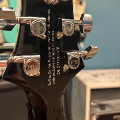 PRS SE Custom 24 Left-Handed 2022 - Present - Charcoal Burst image 8