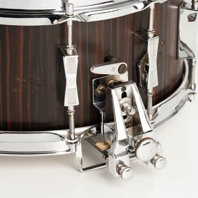 Sonor Early 80's HLD581 EB Signature Series / Makassar Ebony 12Lugs Birch Lite Snare Drum 14"×6.5" image 3