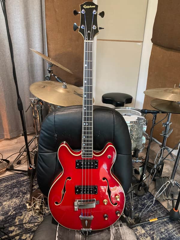 Epiphone 5120 Bass - 1970-1971 - Red image 1