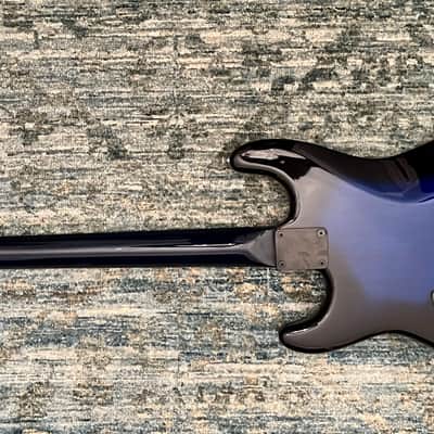GGS - Graphite Guitar Systems, Jerry Dorsch/Modulus Super Strat style 90's - Blue Sunburst finish image 3
