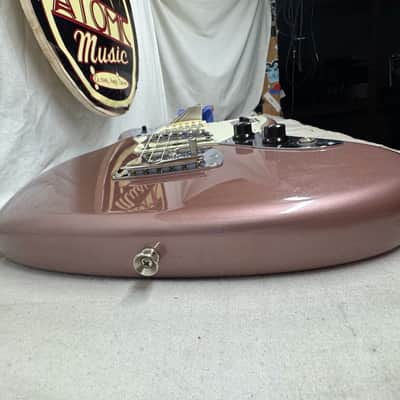 Fender 50th Anniversary Jaguar Guitar with Case 2012 - Burgundy Mist Metallic / Rosewood fingerboard image 17