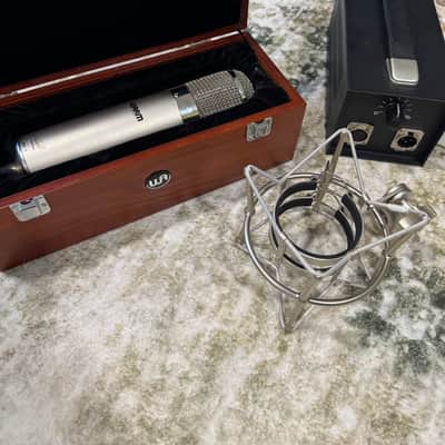 Warm Audio WA-47 Large Diaphragm Multipattern Tube Condenser Microphone 2024 - Present - Titanium image 2