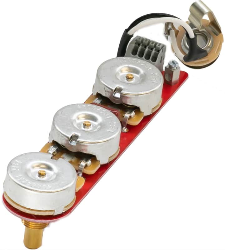 ObsidianWire True Vintage '63 for Jazz Bass pre-wired kit image 1