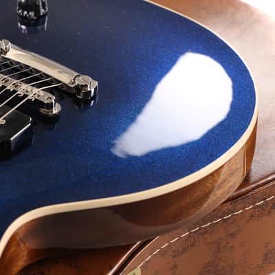 Gibson Custom Shop 1956 Les Paul Reissue Chambered Sapphire Blue Top image 8