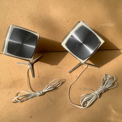 Grundig Audiorama 700 hifi cube vintage speakers / amazing design image 6