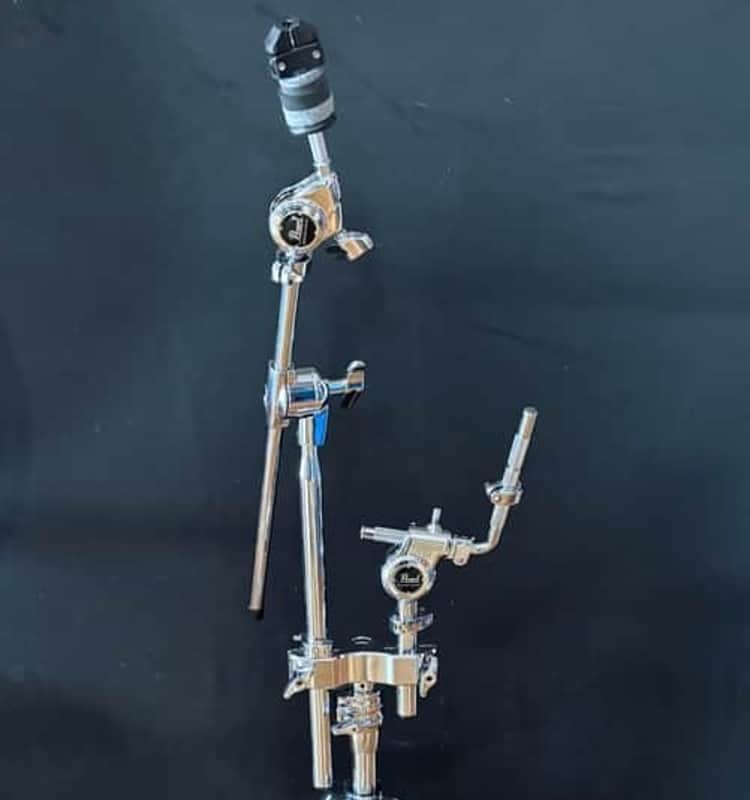 Pearl TC1035BL GyroLock Tom/Cymbal Combo Stand - Drum Show Demo image 1