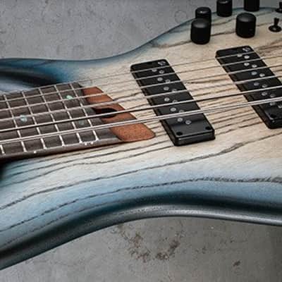 Ibanez SR606E-CTF SR Electric Bass 6-String - Cosmic Blue Starburst Flat image 12