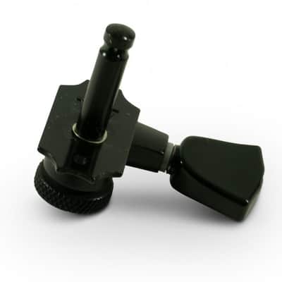Kluson Locking Revolution Series G-Mount Non-Collared Tuning Machines, 3x3 KRGLNC-3-B image 2