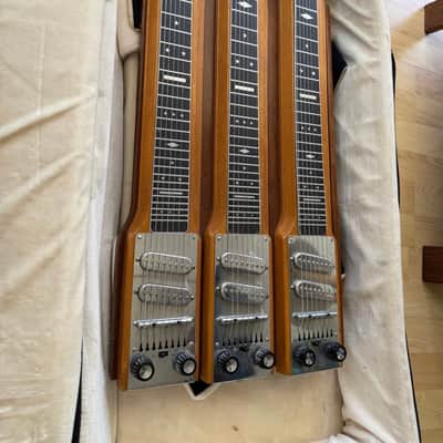 Magnatone Maestro Triple Neck 1955-57 - Natural image 7