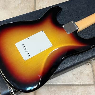 1997 Fender Custom Shop 1969 Stratocaster Sunburst Abigail Ybarra image 7