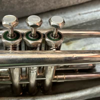 Schilke B3 Professional Silver Trumpet w Case image 11