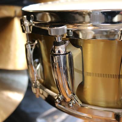 Gretsch USA Custom 5X14- Bell Brass Snare Drum - Open Box image 3