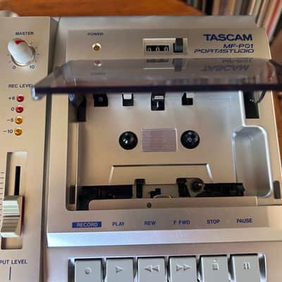 MUSEUM COLLECTOR TASCAM MF-P01 Portastudio Multitrack Cassette Recorder - Silver image 2