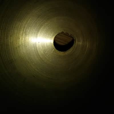 Zildjian 18" Transition Stamp Ride/Crash cymbal early 1950's - 1392 gm + VIDEO image 4