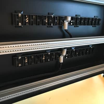 MDR Modular S-Petersburg Eurorack Modular Case 6U + 6U 104 hp with KOMA STROM power x2 2018 image 11
