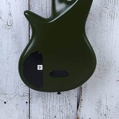 Jackson X Series Spectra Bass SBX IV Electric Bass Guitar Matte Army Drab image 7