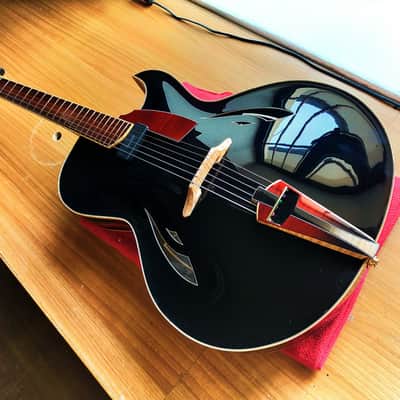 Emanuele Faggion Calliope 17" Archtop guitar massive wood in the style of Monteleone Benedetto ... image 2