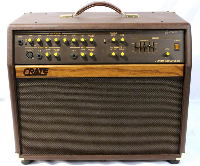 Crate CA125 125-Watt 2x8" Acoustic Guitar Combo with Tweeter image 1