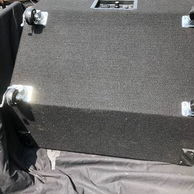 all original Eden D210MBX Bass Speaker Cabinet/ Wedge Monitor  with Casters image 3