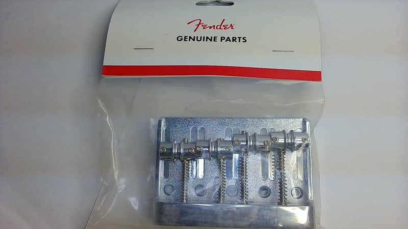 Fender Bridge Deluxe Hi Mass Bass 4-String image 1