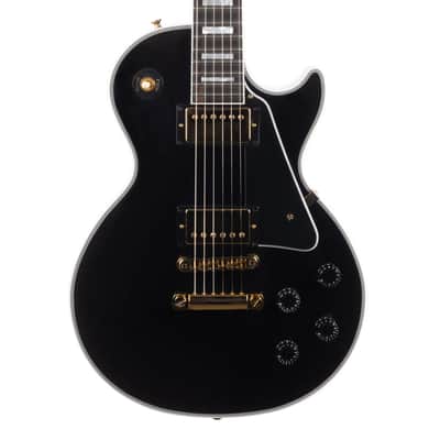 Gibson Custom Les Paul Custom Long Scale - Ebony image 1