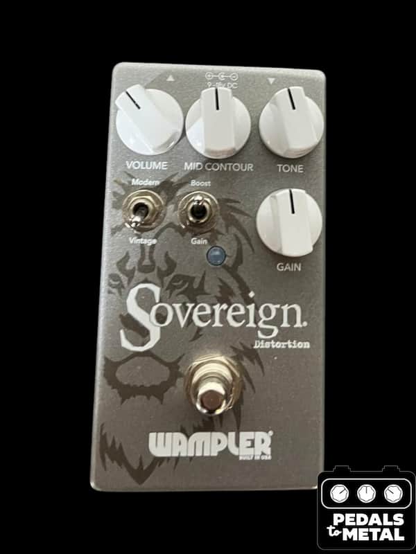 Wampler Sovereign Distortion - Gray - X16693 image 1