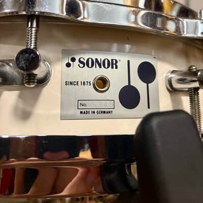 Sonor LD400 Creme white 14x4 image 2
