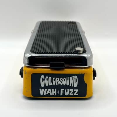 Vintage 1970s Colorsound Wah Fuzz Swell Guitar Effects Pedal image 7