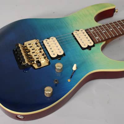 Ibanez RG421HPFM-BRG Blue Reef Gradation image 8