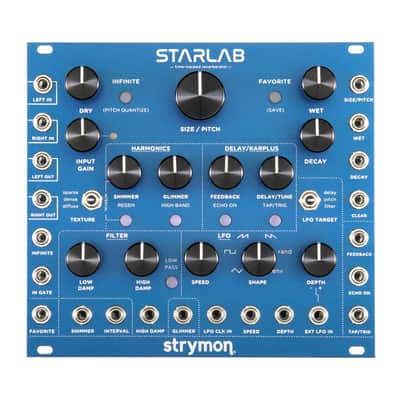 Strymon StarLab - TIme-warped Reverberator in STOCK! [Three Wave Music] image 2