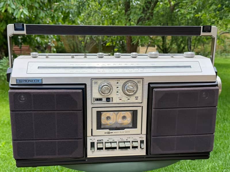 PIONEER SK-80TV Rare Vintage Stereo Cassette Boombox Japan 100V Warranty image 1