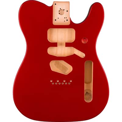 Fender Deluxe Series Telecaster Alder Body SSH Candy Apple Red - Guitar Part image 1