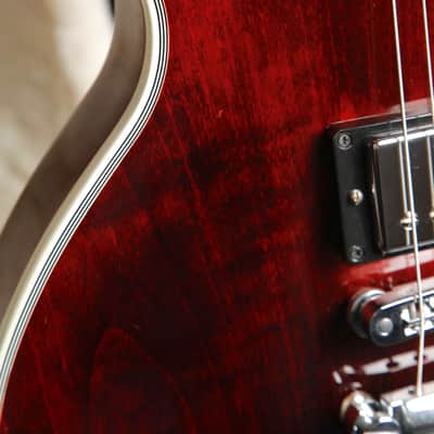 Gibson Les Paul Classic Custom Wine Red Electric Guitar 2012 Pre-Owned image 7