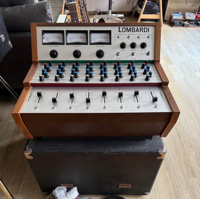 Lombardi 8-Channel Mixer with Binson Echo image 1
