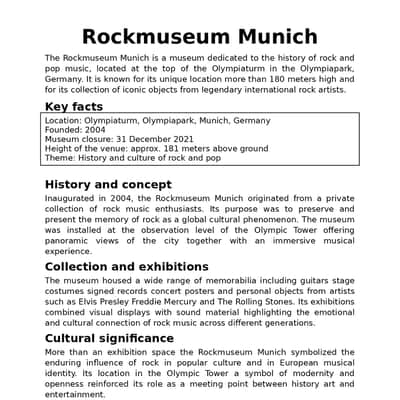 Gretsch TW-300 Traveling Wilburys 1988 | Rock Museum Munich Collection | Expo Generation 80 Exhibit image 14