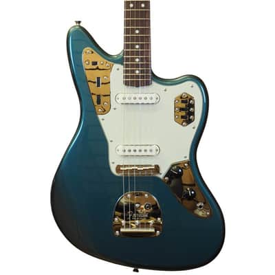 Fender FSR Traditional II 60s Jaguar Rosewood Neck Sherwood Green Metallic image 1